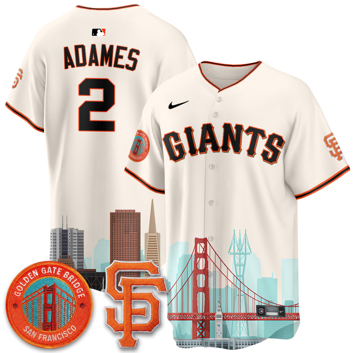 SF SF City Edition Vapor Jersey - Stitched