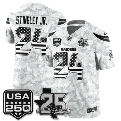 HOU 2026 Salute to Service Edition Vapor Jersey - Stitched