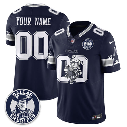 DAL x Toy Cowboy Edition Vapor Custom Jersey - Stitched