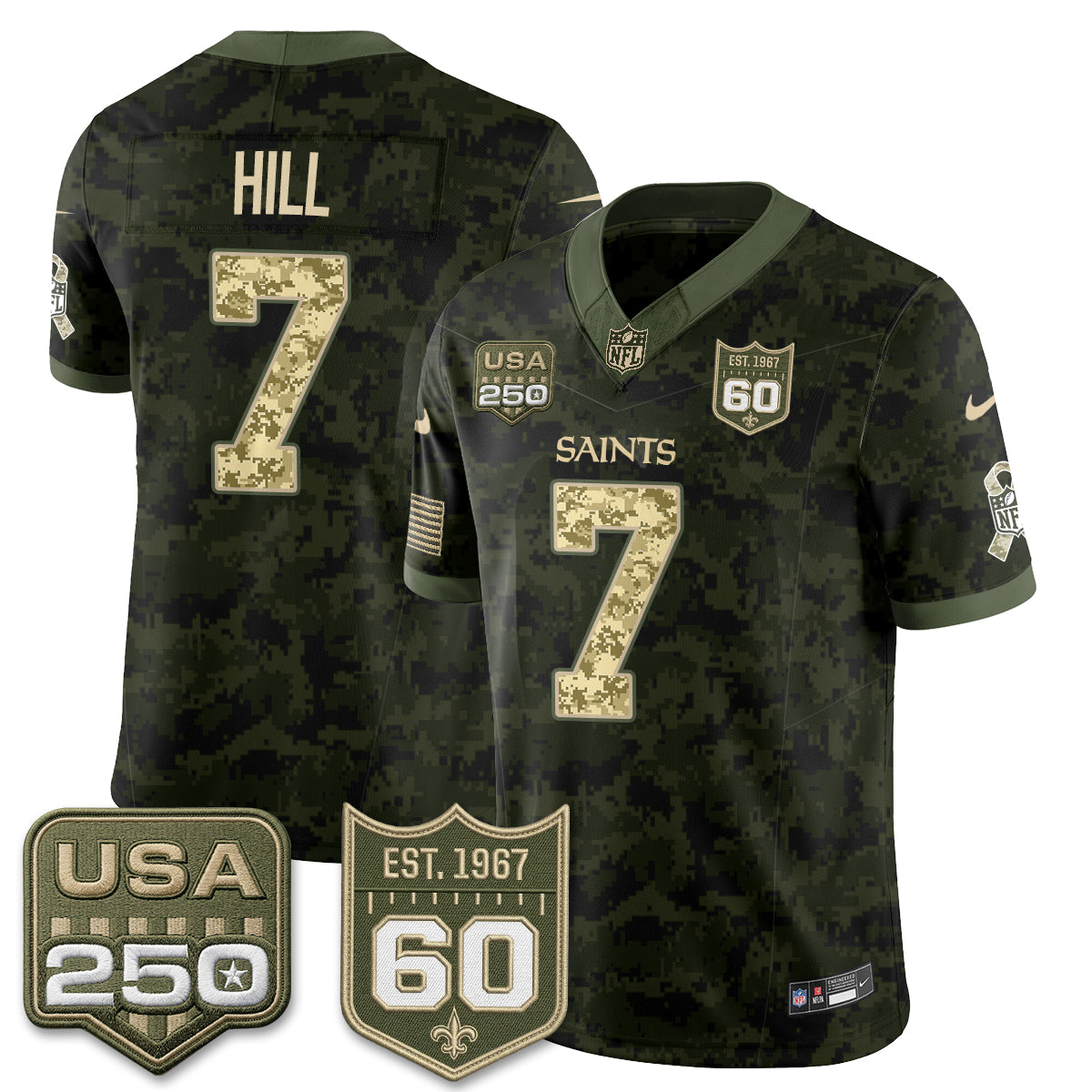 NO 2026 Salute to Service Vapor Jersey - Stitched