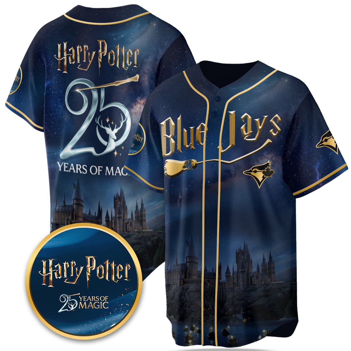 Baseball Team x HP 25 Years of Magic Limited Edition Jersey - Printed
