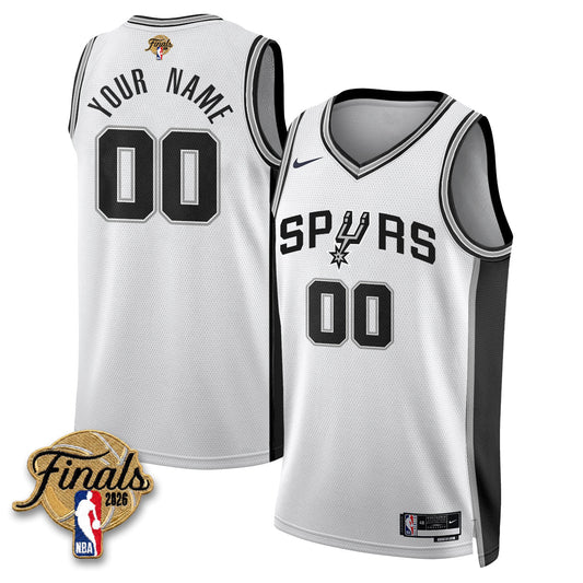 SAS 2026 NBA Western Conference Champions Vapor Custom Jersey V2- Stitched