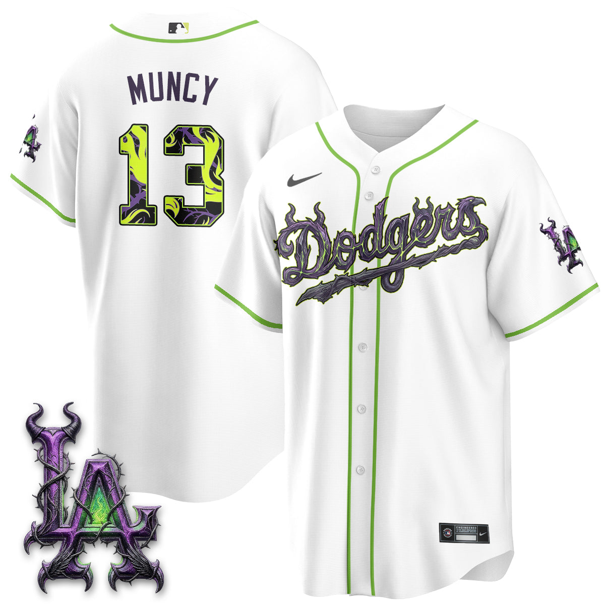 LAD Villains Halloween - Horned Queen Vapor Jersey- Stitched