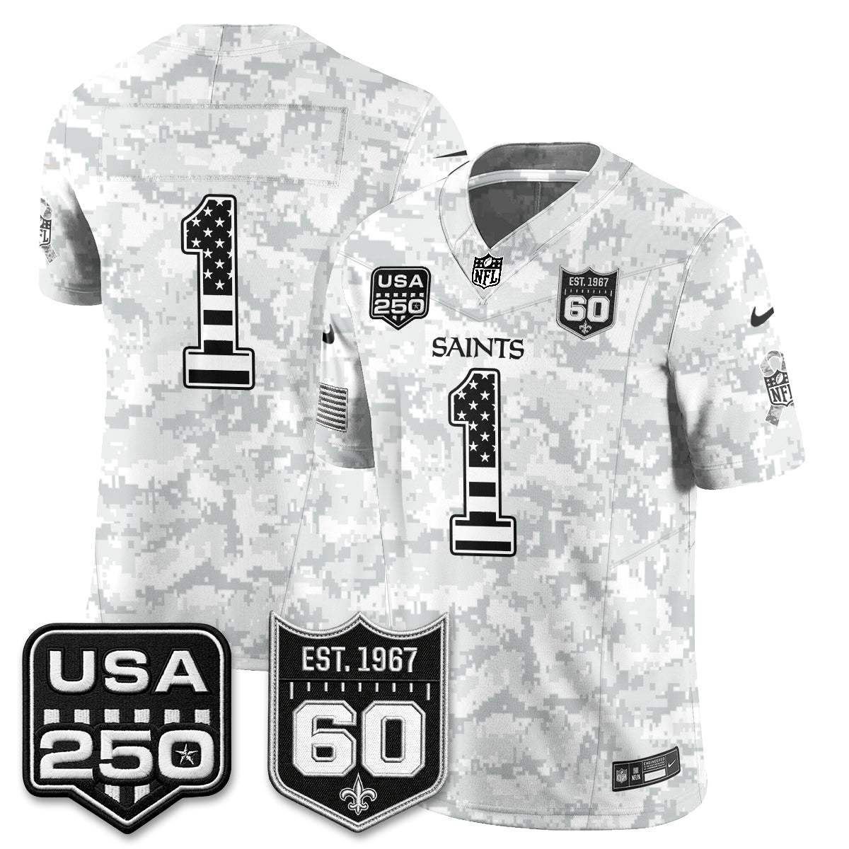 NO 2026 Salute to Service Vapor Jersey - Stitched