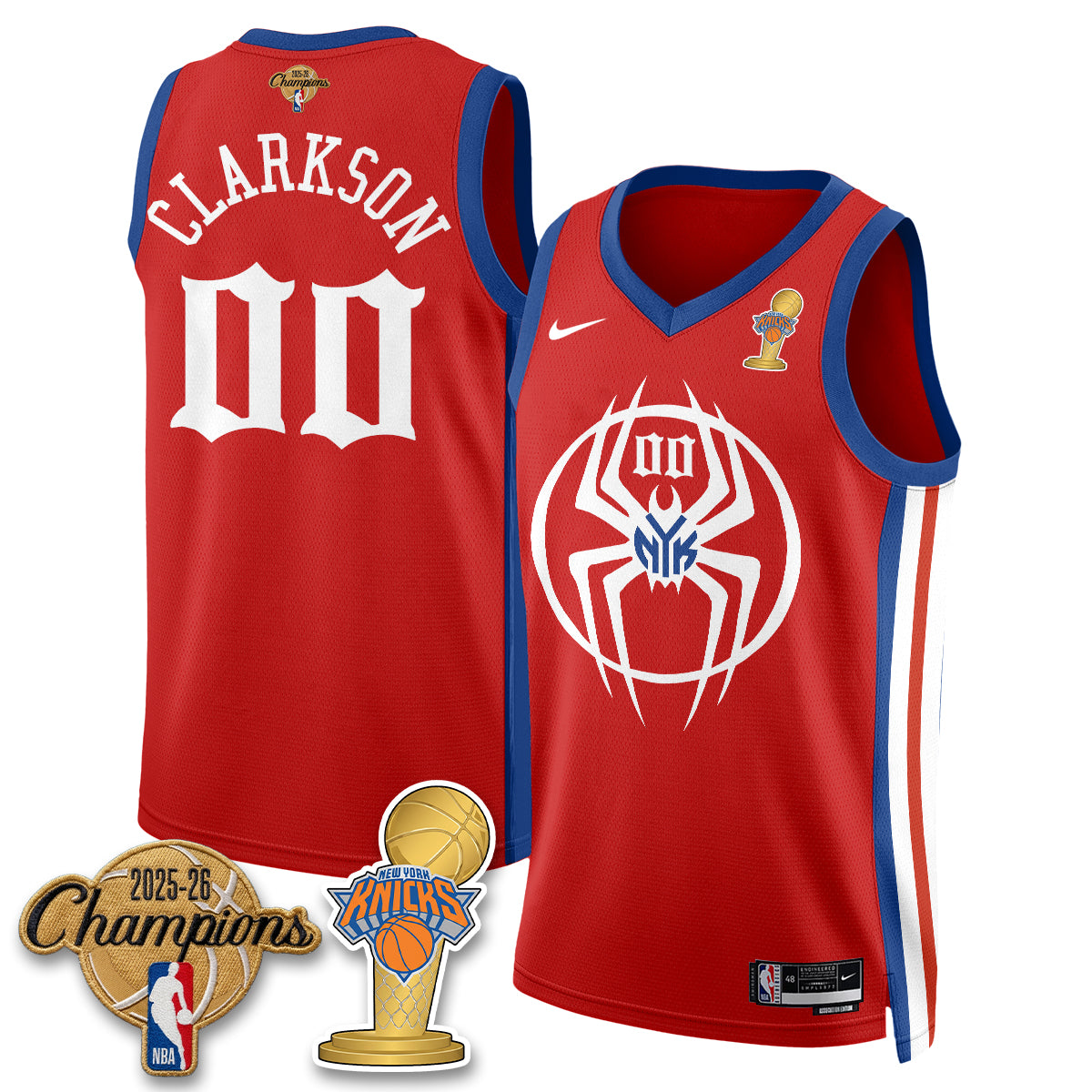 NYK 2026 Champions Brand New Day Vapor Jersey - Stitched-NQD