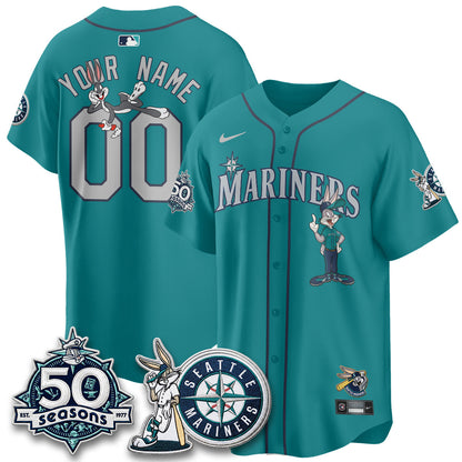 SEA x Bunny Vapor Premier Limited Custom Jersey - Stitched