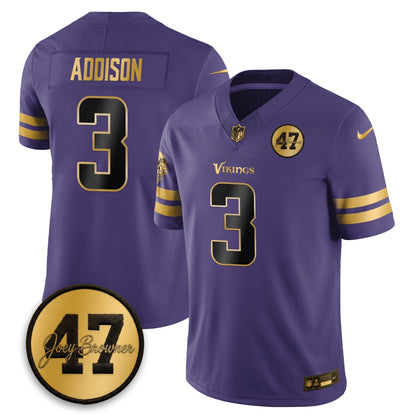 MIN Joey Browner Thank You For Memories - 1960 – 2026 Football Vapor Limited Jersey - Stitched