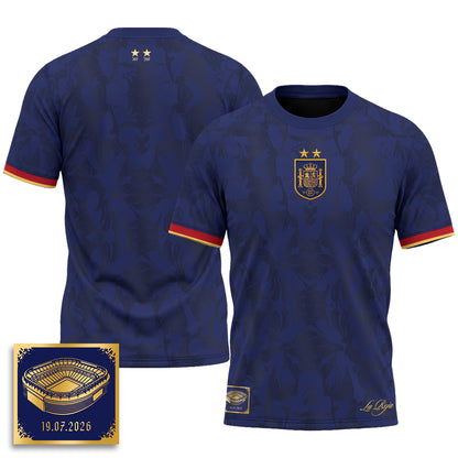Spain 2026 Soccer Champions Vapor Jersey - Printed