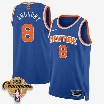 NYK 2026 Basketball Champions Vapor Jersey V2- Stitched