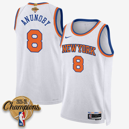 NYK 2026 Basketball Champions Vapor Jersey V2- Stitched