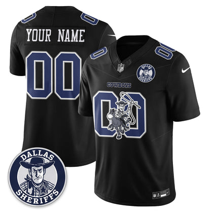 DAL x Toy Cowboy Edition Vapor Custom Jersey - Stitched