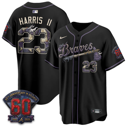 ATL Nightmare Edition Vapor Jersey - Stitched-NQD