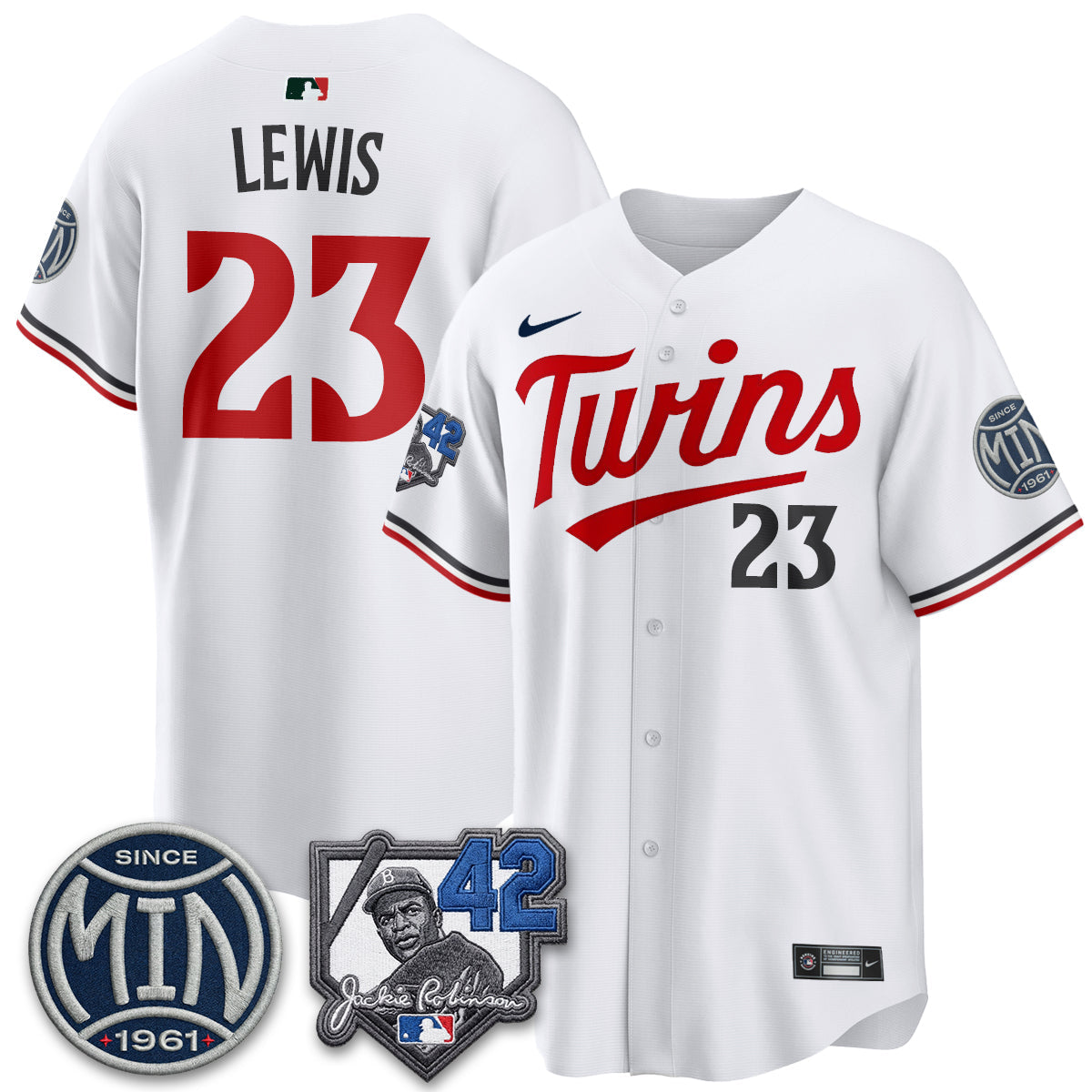 MIN 2026 Jackie Robinson Day Vapor Limited Jersey - Stitched