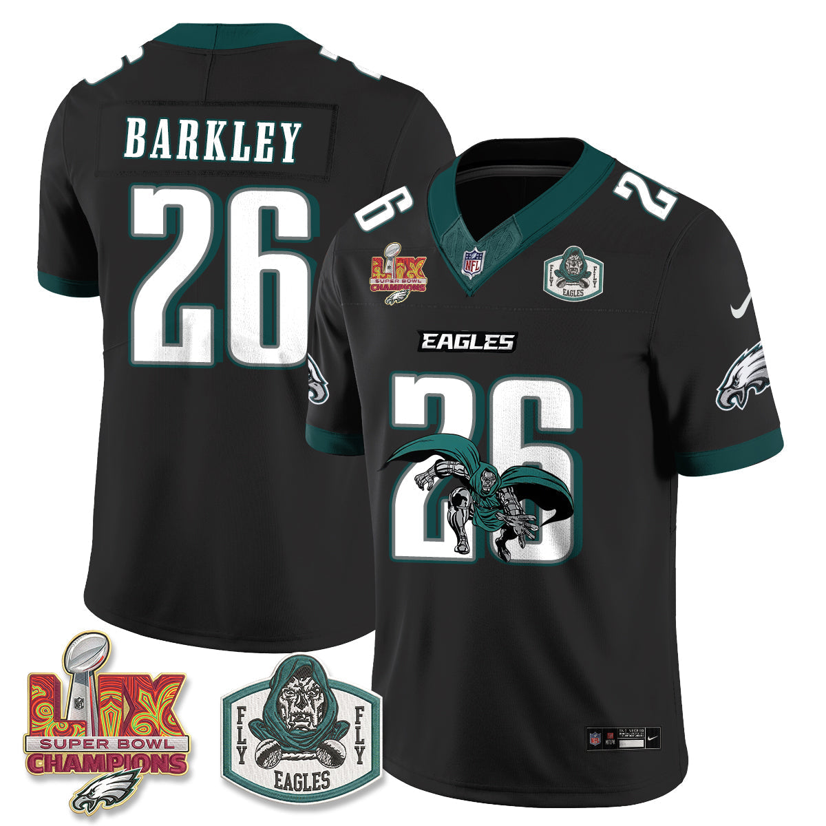 PHI x Green Cape Villain Edition Vapor Jersey - Stitched