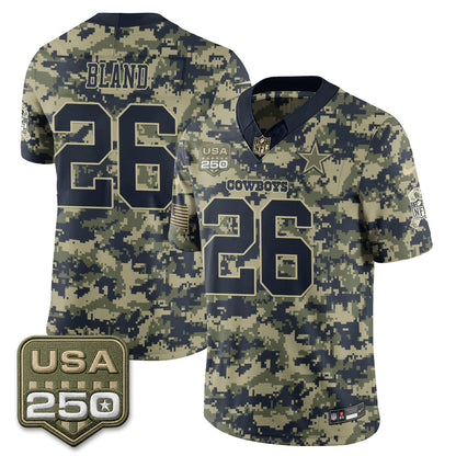 DAL 2026 Salute to Service Edition Vapor Jersey - Stitched