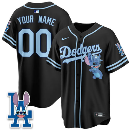 LAD x Blue Alien Edition Vapor Custom Jersey - Stitched