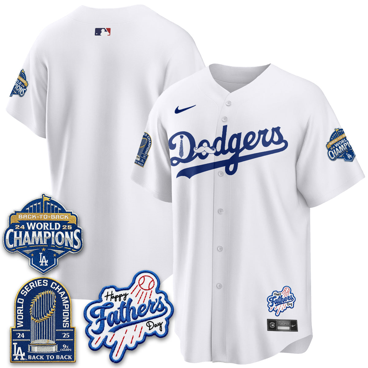 LAD Happy Father's Day 2026 Jersey - Stitched