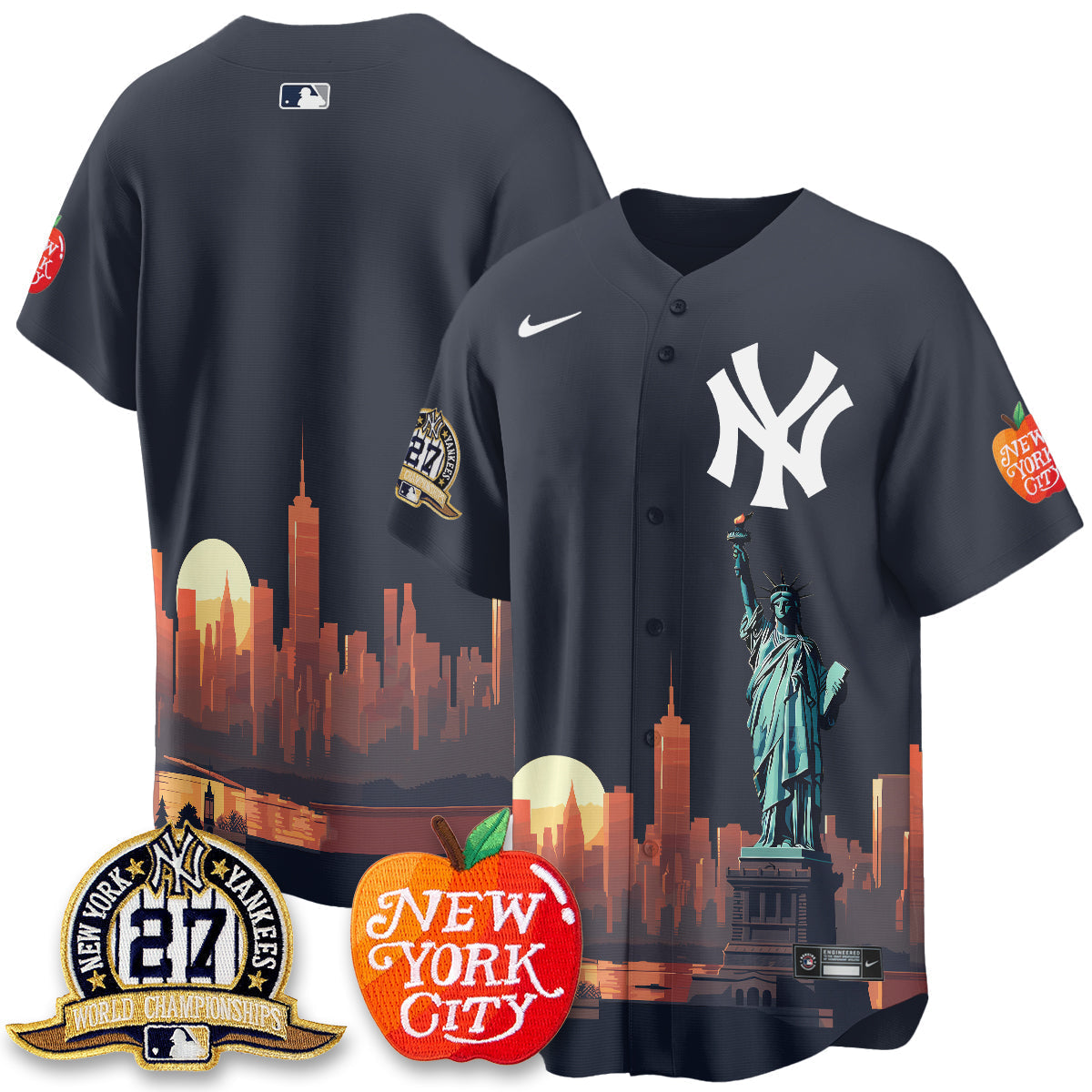 NYY City Edition Vapor Jersey - Stitched