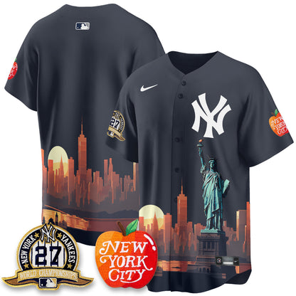 NYY City Edition Vapor Jersey - Stitched
