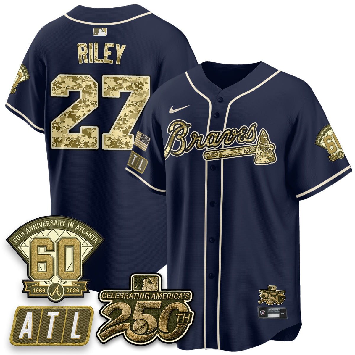 ATL Salute to Service 2026 Vapor Limited Jersey - Stitched