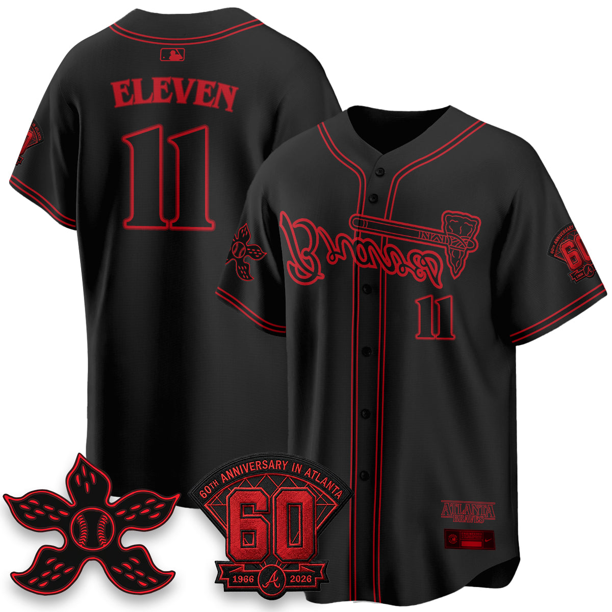 ATL x Stranger Things Vapor Jersey V2- Stitched
