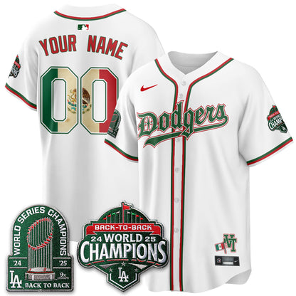 LAD x Mexico Style Vapor Custom Jersey - Stitched