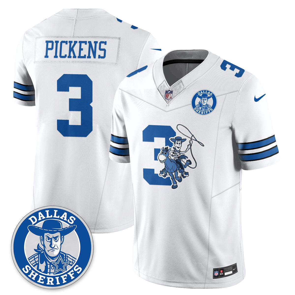 DAL x Toy Cowboy Edition Vapor Jersey - Stitched