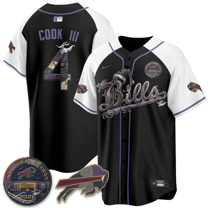 BUF 2026 Nightmare Edition Vapor Baseball Jersey - Stitched