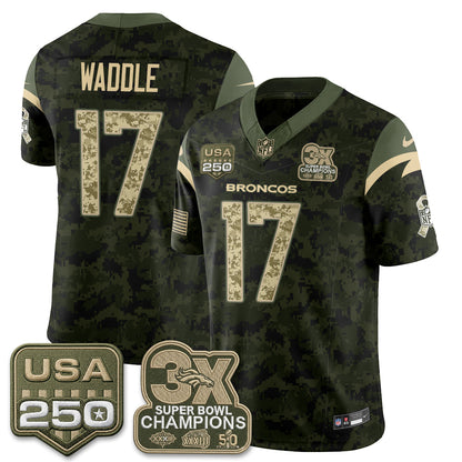 DEN 2026 Salute to Service Edition Vapor Jersey - Stitched