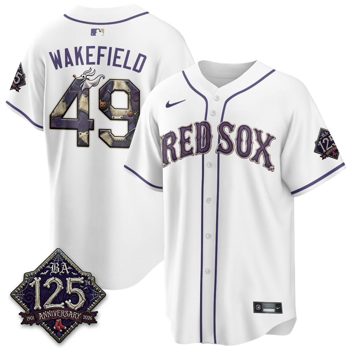 BOS Nightmare Vapor Limited Jersey - Stitched
