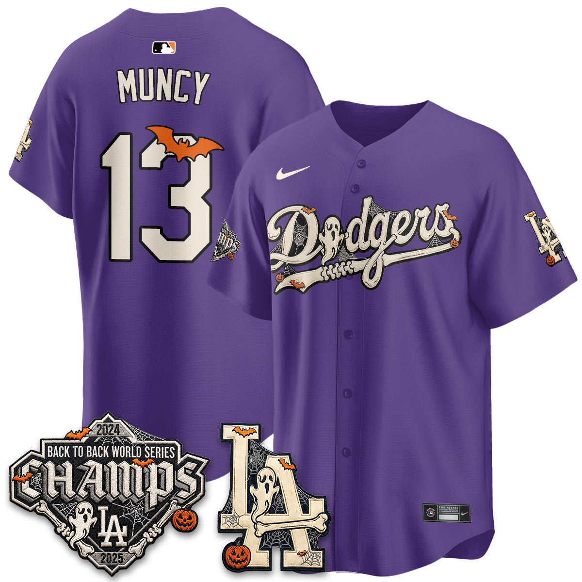 LAD Halloween 2026 Vapor Jersey - Stitched-NQD