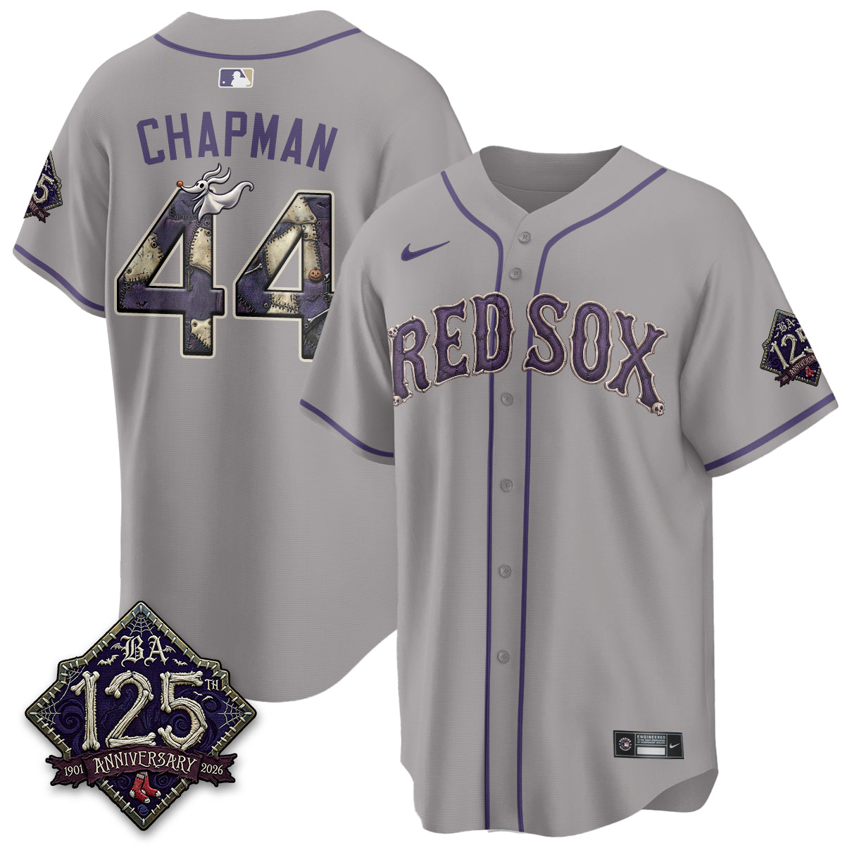 BOS Nightmare Vapor Limited Jersey - Stitched