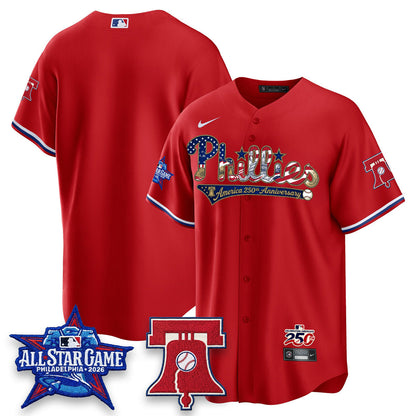 PHI 2026 Independence Day USA Vapor Limited Jersey - Stitched