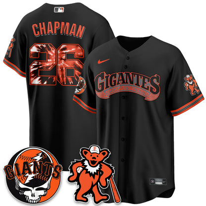 SF x Grateful Dead Vapor Jersey - Stitched