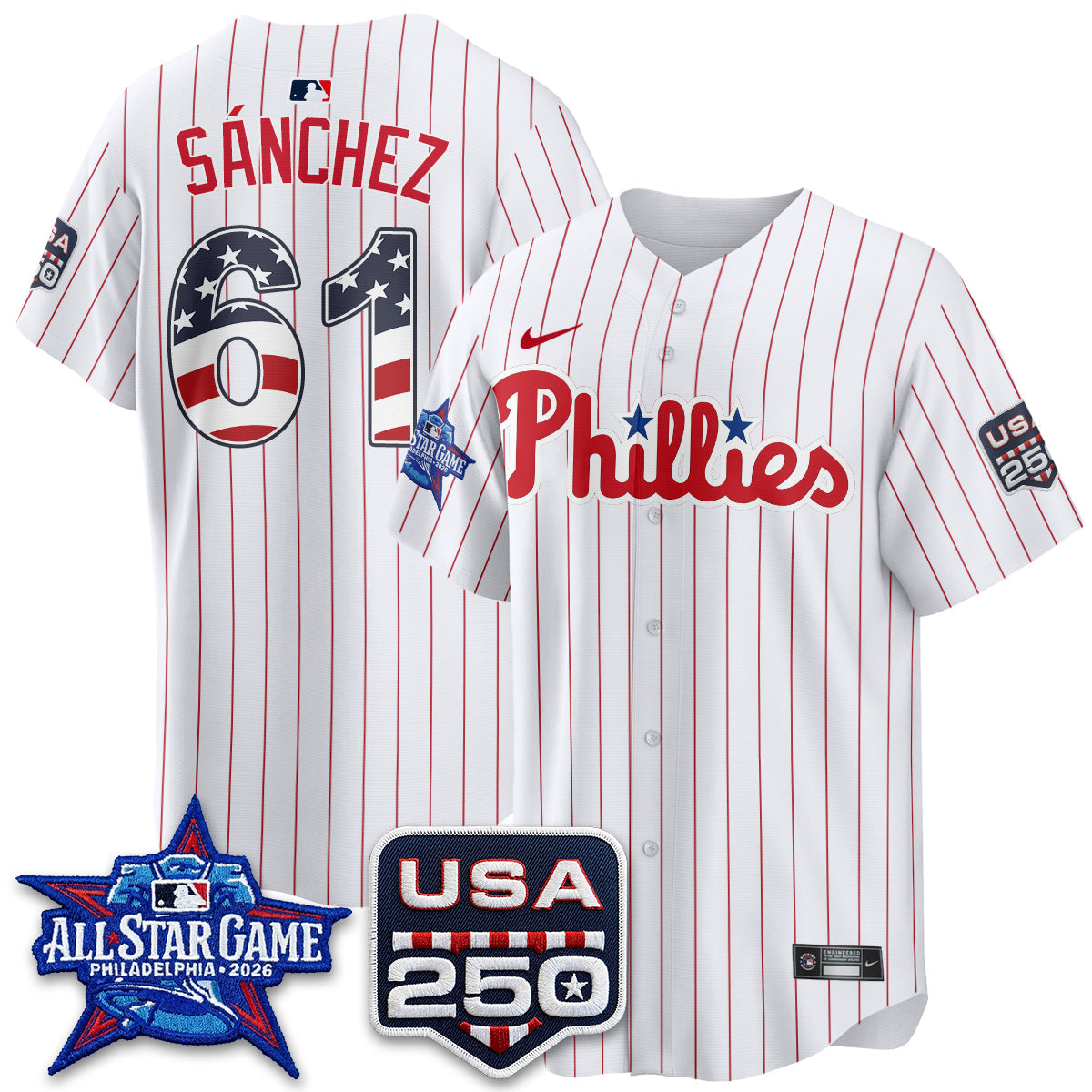 PHI 2026 All Star Edition Vapor Jersey - Stitched