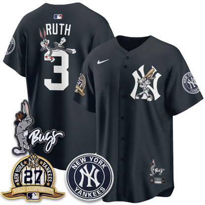 NYY Bunny Vapor Limited Jersey - Stitched