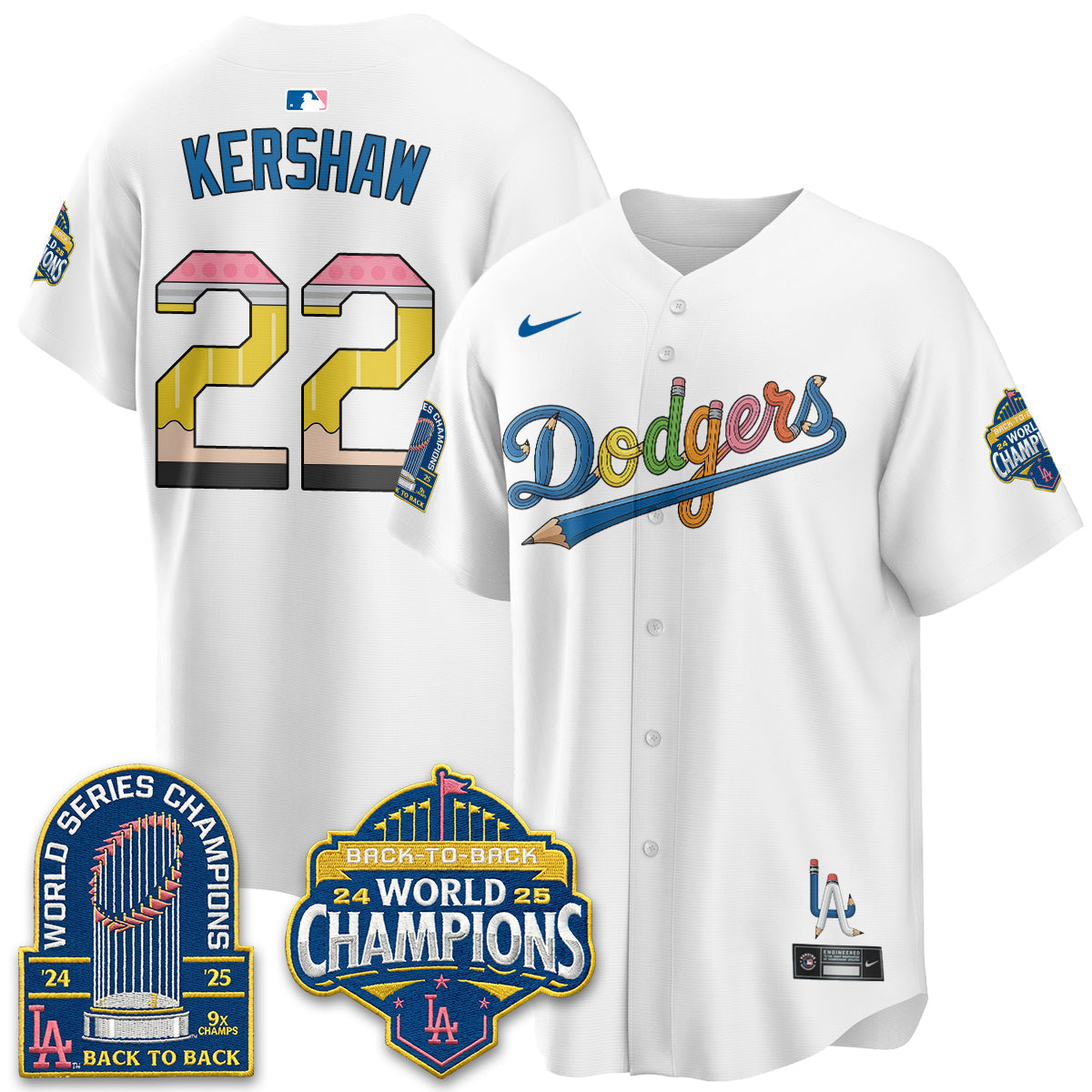LAD x Back to School Style Vapor Jersey - Stitched