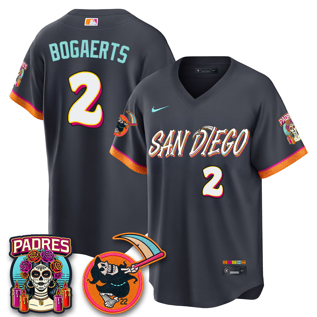 SD x Grim Reaper Vapor Jersey - Stitched
