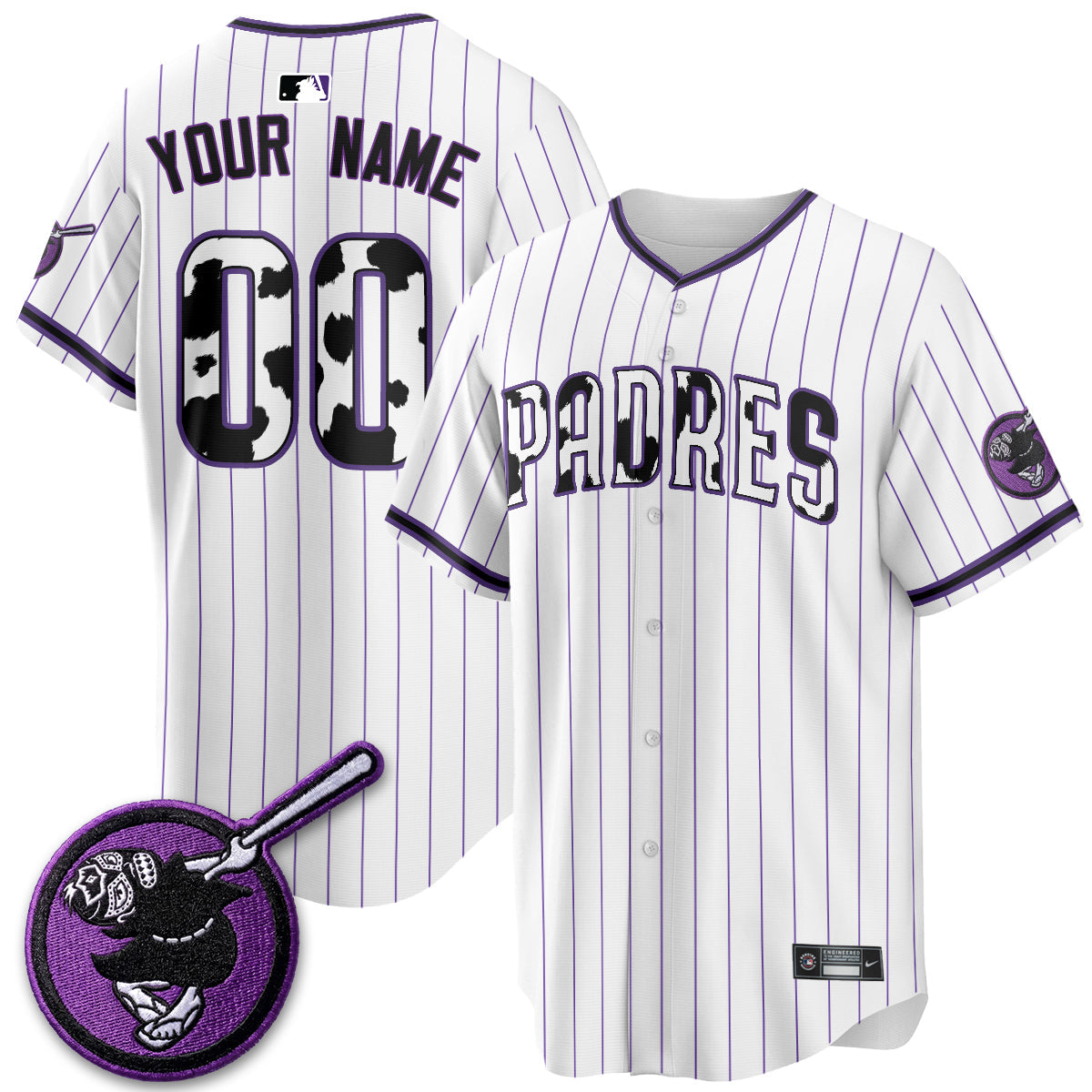 SD x King of the Luchadores Vapor Custom Jersey - Stitched