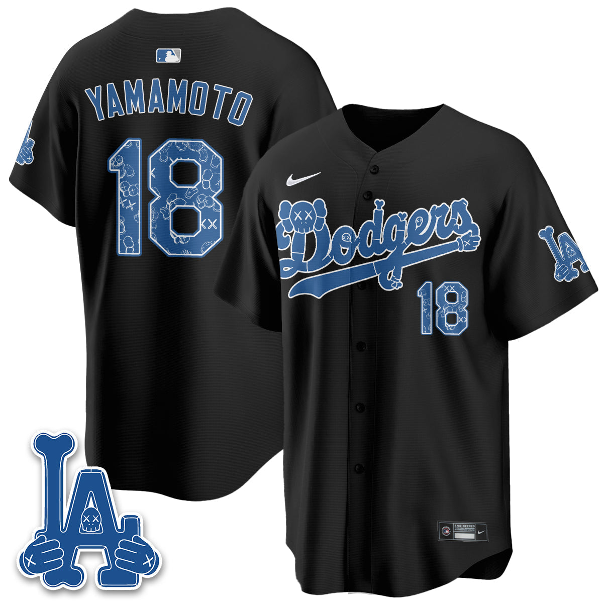 LAD x KAWS Edition Vapor Jersey V2- Stitched
