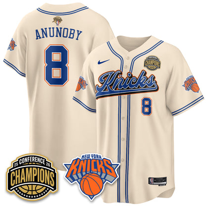 NYK 2026 NBA Finals Vapor City Edition Jersey V2- Stitched