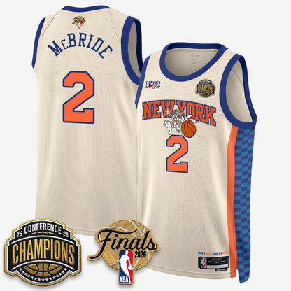 NYK 2026 NBA Eastern Conference Champions x Looney Tunes Vapor Jersey V2- Stitched