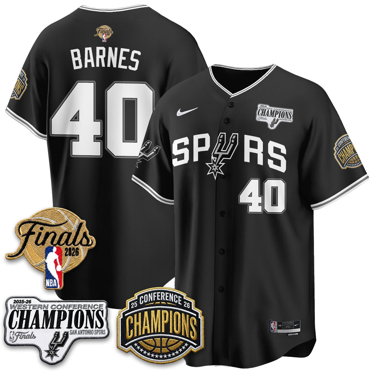 SAS 2026 Basketball Finals Vapor Jersey - Stitched