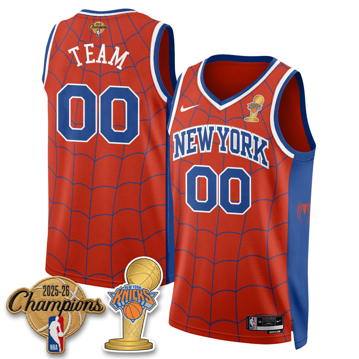 NYK 2026 Champions Brand New Day Vapor Jersey - Stitched-NQD