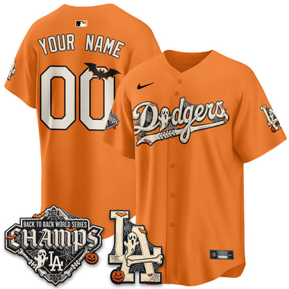 LAD Halloween 2026 Vapor Custom Jersey - Stitched