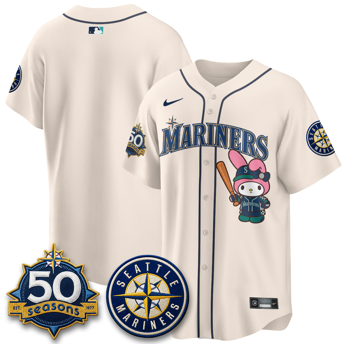 SEA x  Pink Sanrio Friend Vapor Jersey - Stitched