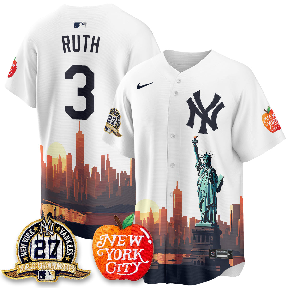 NYY City Edition Vapor Jersey - Stitched