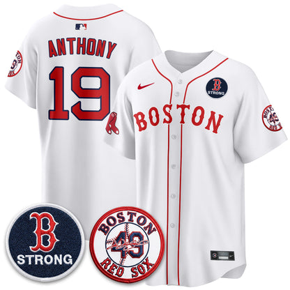 BOS Tim Wakefield Memorial Patch Vaper Premier Limited Jersey - Stitched V2