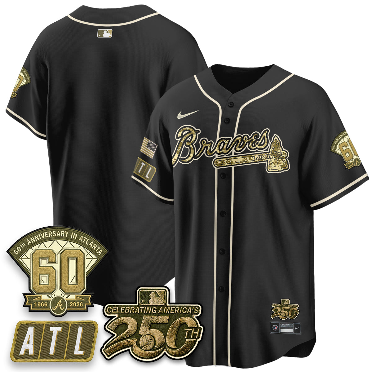 ATL Salute to Service 2026 Vapor Limited Jersey - Stitched