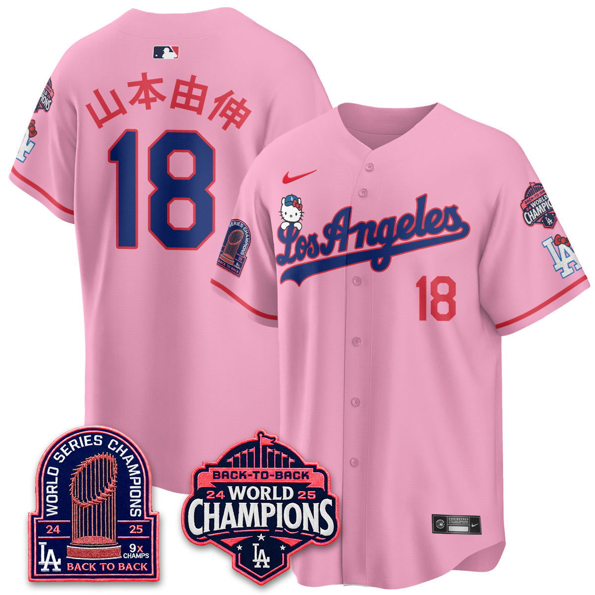 LAD x Hello Kitty Night 2026 Vapor Jersey - Stitched - V2